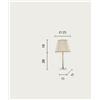 Ondaluce LUME PICCOLO VILLA 1 LUCE BIANCO E CROMO ATTACCO E14