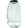 Ondaluce SOLO VETRO TRASPARENTE EKOS D.12CM H.20,8CM BASE ACQUISTABILE SEPARATAMENTE