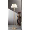 Ondaluce PIANTANA PATRICIA AMBRA E TRASPARENTE 1 LUCE ATTACCO E27 H.150+26CM