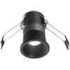 Ondaluce MAD FARETTO DA INCASSO LED 3000K 350LM 5W IP20 NERO