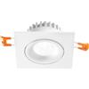 Ondaluce OUTPUT FARETTO DA INCASSO ORIENTABILE 7W 3000K 465LM IP20 BIANCO 9CM