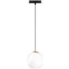 Ondaluce SOSPENSIONE PER BINARIO MAGNETICO E SFERA D.15CM ORO LED 3000K 624LM 8W