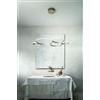 Ondaluce SOSPENSIONE POIS ORO 4000k 5767lm 60w DIMMERABILE L.108CM