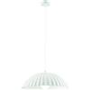 Ondaluce SOSPENSIONE RUSTIC EFFETTO CEMENTO BIANCO 1 LUCE ATTACCO E27