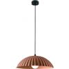 Ondaluce SOSPENSIONE RUSTIC EFFETTO CEMENTO COLORE RUGGINE 1 LUCE ATTACCO E27