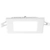 Ondaluce WOMB SQUARE FARETTO QUADRATO DA INCASSO LED BIANCO 4000K 12W 1660LM 17X17CM