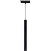 Ondaluce SOSPENSIONE TUBO/GRANDE PER BINARIO MAGNETICO ULTRASLIM NERO 3000K 468LM 6W