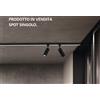 Ondaluce SPOT IP65 LED 15W 3000K 990LM NERO D.5,5CM L.12CM OUTY