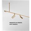 Ondaluce SPOT IP65 LED 15W 3000K 990LM ORO D.5,5CM L.12CM OUTY