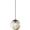 Ondaluce SOSPENSIONE VETRO BELLA 2 AMBRA D.24CM H.26CM 1 LUCE ATTACCO E27