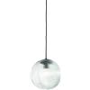 Ondaluce SOSPENSIONE VETRO BELLA 2 TRASPARENTE D.24CM H.26CM 1 LUCE ATTACCO E27