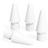 Qreninv Punte per Apple Pencil 2 e Apple Pencil 1, Punta per Apple Pencil 2a 1a Generazione, Precisione Elevata 4 Pezzi Punta di Ricambio per iPad/iPad PRO Pencil