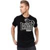 Lonsdale London Langsett Uomo T-Shirt Nero 3XL 100% Cotone Regular