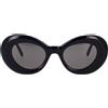 Loewe Occhiali da Sole Loewe Curvy LW40112I 01A