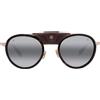 Vuarnet Occhiali da Sole Vuarnet Glacier 02 VU40002U-Y 52D Polarizzati con Laccio