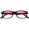 ProntixTe i.o.i. industrie ottiche italiane srl Speed Occhiali da Lettura, Nero-Rosso, Standard Unisex-Adulto