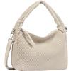 TOM TAILOR Denim Nomi, Borsa a Mano con Tracolla Donna, Bianco