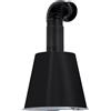 Elleci Urban KGPURO40M Cappa Aspirante a Parete Granitek Nero 493mm 520 m³/h