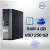 Dell PC DESKTOP DELL 7020 SFF INTEL I7 RAM 4GB HDD 250GB WIN 11 PRO RICONDIZIONATO
