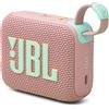 JBL GO 4 ROSA SPEAKER BLUETOOTH 5.2 IP67 AURACAST 7 ORE AUTONOMIA