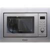 Candy Forno a Microonde da incasso Combinato con Grill Capacità 20 litri Potenza 800 Watt Larghezza 56 cm colore Acciaio - MIC 201 EX