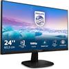 PHILIPS Monitor, HDMI - DP - VGA, Altoparlante V7, 24 Pollici FHD