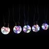 Aigostar Catena luminosa 160 Led decorativa a energia solare 10 metri 20 lampadine a sfera trasparenti RGB Aigostar