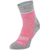 SEALSKINZ Bircham, calzini impermeabili per tutte le stagioni Morston-Solo Quickdry, alla caviglia, rosa, grigio chiaro screziato e bianco panna, XL