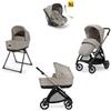 Inglesina Trio Sistema Quattro Electa Darwin Recliner Battery Beige 2025 di Inglesina