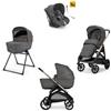 Inglesina Trio Sistema Quattro Aptica Darwin Recliner Velvet Grey 2025 di Inglesina