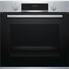 Bosch Elettrodomestici HBA534BS0 Forno Elettrico da Incasso 7 Programmi di Cottura in Acciaio Inox, 71 Litri, Inossidabile