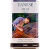 Midi Decor Olio danese Origanal, 500 ml per tutti i tipi di legno interni ed esterni - Incolore Danish Oil