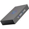 HURRICANE 3518C3 External Hard Drive 2TB 3.5 Pollici Memoria USB C con Alimentatore di rete per PC, Laptop, TV, Ps4, Xbox Compatibile con Windows Mac Linux