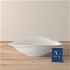 VILLEROY & BOCH Vapiano Scodelle da Pasta Set 2 Pezzi Ciotole Coppe 920ml Porcellana