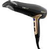 Clatronic Asciugacapelli professionale Silenziatore ionico nero/rame