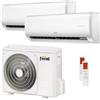 Ferroli Condizionatore Ferroli Giada dual split 18000+18000 BTU inverter A wifi unità esterna 8,2 kW 2CP001SF/2CP001JF_2