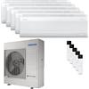 Samsung Condizionatore Samsung Windfree Avant S2 penta split 7000+7000+7000+9000+9000 BTU inverter A++ wifi unità esterna 10 kW AJ100TXJ5KG/EU/AR70F07C1AWNEU_