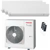 Toshiba Condizionatore Toshiba SHORAI Edge White trial split 7000+9000+16000 BTU inverter A+++ wifi unità esterna 7 kW