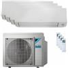 Daikin Condizionatore Daikin Perfera All Seasons quadri split 9000+9000+12000+18000 BTU inverter A++ wifi unità esterna 7.8 kW 5MXM90A/FTXM25A_2/FTXM35A_1/FT