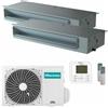 Hisense Condizionatore Hisense Canalizzabile ADT dual split 9000+12000 BTU inverter A++ unità esterna 5 kW 2AMW52U4RXC/ADT26UX4RBL8_1/ADT35UX4RBL8_1