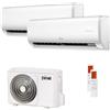 Ferroli Condizionatore Ferroli Giada dual split 9000+12000 BTU inverter A wifi unità esterna 5.3 kW