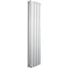 Fondital Radiatore d'arredo ambiente Fondital in alluminio 4 elementi GARDA DUAL 80 interasse 1400 mm 82I01404