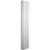 Fondital Radiatore d'arredo ambiente Fondital in alluminio 3 elementi GARDA DUAL 80 interasse 1400 mm 82I01403
