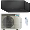 Daikin Condizionatore Daikin Stylish Total Black quadri split 7000+7000+7000+7000 BTU inverter A++ wifi unità esterna 6.8 kW 4MXM68A/FTXA20CB_4