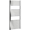 Ercos Termoarredo bagno cromato scaldasalviette Ercos opera 680 x 500 mm. in acciaio colore argento ASOPCF930005000680