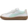 PUMA Sneakers PUMA Club Klassika da donna, Scarpe, Bianco/Mint Melt/Vapor Grigio, 35.5