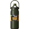 COMFOLIVING Borraccia sportiva da 1500 ml, con cannuccia e manico, in acciaio inox, borraccia termica per bevande sportive, grande borraccia sottovuoto, per palestra, corsa, esercizi a casa