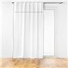 Douceur d'Intérieur, Tenda Passanti Caches con Volante, 140 x 240 cm, cotone riciclato, Mistraline
