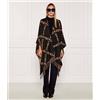 LIU JO SPA 2F5033 PONCHO LOGO MAXI LIU JO