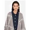 LIU JO SPA 2F5033 PONCHO LOGO MAXI LIU JO.